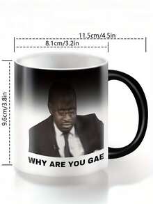 Funny LGBTQ Prank Mug, Heat Activated Reveal "Why Are You Gay?" Design, Reusable Handle Cup, Novelty Gift For Friends Him Her, Hand Wash Only LGBTQ Prank Mug,Heat Activated Mug,Heat Sensitive Mug,Funny Reveal Mug,Novelty LGBTQ Gift,Reusable Coffee Mug,Handle Tea Cup,Kitchen Dining Mug - Black - View 5