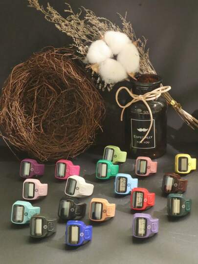 1pc Multi-Functional Portable Counter, One-Click Reset, Ramadan Gift Counter, Adjustable One-Click Reset, Suitable For Prayer Beads, High Precision, One-Click Count Reset, Eid Al-Fitr Gift, Digital Electronic Counter, Portable , Festival Celebration Gadget, Ramadan Festival Celebration, Eid Al-Fitr Gift, High Sensitivity, Accurate Counting