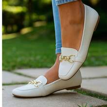 Women's Square Toe Loafer Comfort Bridle - OFF - View 3