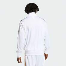 Adidas Originals Áo khoác nam FIREBIRD TT dệt kim có mũ KD3844 - trắng - Xem 3