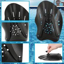 2pcs/Set Professional & Practical Silicone Hand Paddles, Economical Swimming Training Equipment, Suitable For Long-Term Training And Joint Health - Multicolor - View 5