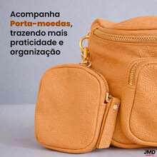 Compact Women's Handbag With Elegant Design And Smart Organization. - Caramel - View 5