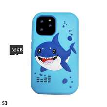 Children's Learning Toy Phone, Educational Game Phone, Including 26 Letter Learning, 8 Puzzle Game Functions, Silicone Shell, MP3 Player, Dual Cameras, Perfect Birthday Gift For Boys And Girls Aged 3-12 - Multicolor - View 14