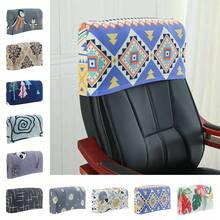 Housse de protection de dossier de chaise style motif panda, pingouin, rose. Housse anti-poussière élastique pour dossier de chaise de bureau. Accessoires de housse de dossier de chaise - Multicolore - Voir 4