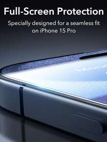 4片装防窥钢化玻璃屏幕保护膜，兼容 X/XR/11/12/13/14/15/16/17/17 Plus/17 Pro/17 Pro Max，9H硬度，护眼，高精度贴合，防水，全覆盖防窥玻璃 - 黑色 - 查看 4