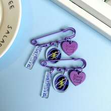 KATSEYE Acrylic Brooch, Pendant, Pin, Accessories, KPOP Fangoods - Multicolor - View 2