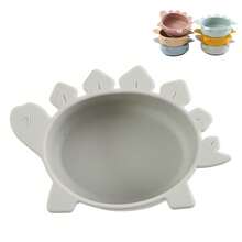 Platinum-Grade Silicone Baby Suction Bowls | Sunflower Design Toddler Feeding Bowls | Strong Suction Base Non-Slip Baby Tableware | 6M+ Baby Gift - Multicolor - View 11