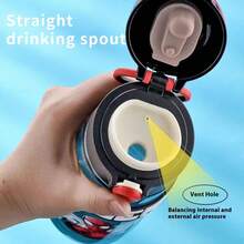 Marvel 1 pieza Vaso portátil de gran capacidad de 620ml para beber directamente, adecuado para el hogar y la oficina - Multicolor - Ver 3