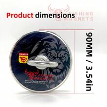 1 Set Heavy Duty Salvage Magnet, 500lbs/700lbs High Power Fishing Magnet + 393 Inch Recovery Rope With Fixed Buckle, Large Magnet Salvage Kit, Super Strong Neodymium Magnet, Suitable For River And Ocean Treasure Hunting - 90mm & 10m Rope - View 3