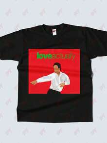 Love Actually Hugh Grant Romantic Movie Tee - Black - View 2