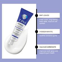 oralhoe Hydroxyapatite Toothpaste With 75% Enamel Repair Formula – Teeth Whitening, Stain & Tartar Removal, Cavity Protection, Plaque Control For Sensitive Teeth, Helps Eliminate Bad Breath, Gentle Mint Flavor, Recommended For Daily Oral Hygiene & Travel Use. - Hydroxyapatite Toothpaste - 查看 5