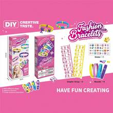 DIY Beaded Bracelet Toy, Handmade Creative Cartoon Bracelet Pendant, Gift For Girls, Holiday Gift, Christmas Gift, Birthday Gift - Multicolor - View 16