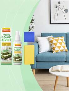 jakehoe 布艺沙发干洗剂，纺织品窗帘地毯家居消毒日常家用清洁剂 - 液體 - 查看 2