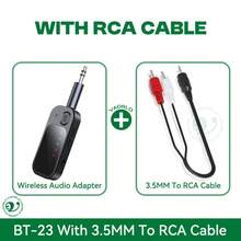 2-In-1 Bluetooth 5.4 Audio Transmitter Receiver, 3.5mm AUX RCA TF Card HIFI Wireless Adapter With Microphone - A - View 15