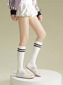 CAMEL CROWN 女士透气网面 Dexter 休闲运动鞋 - 白色 - 查看 4