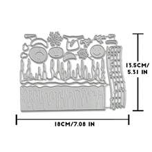 Creative Snowman Dies, DIY Scrapbooking Album And Embossing Stencil, Greeting Card Making Tool, Card Paper Cutting Crafts ,Gift Card Making Template Die Cuts. - Silver - View 5