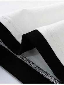 Camiseta de manga corta con cuello redondo clásica para hombre GRDR, minimalista y versátil para el transporte - Blanco - Ver 6