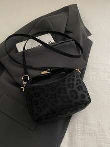 2026 Nuevo bolso cruzado de lujo de alta gama, elegante y sencillo, de estilo moderno y multiusos para uso diario de las mujeres - Negro - Ver 11