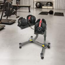 JUSODIN Strength Training Dumbbell Rack - Black - View 7