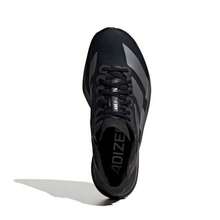 Adidas 阿迪达斯男士新款缓震透气低帮跑步鞋 - 黑色/銀色 - 查看 10