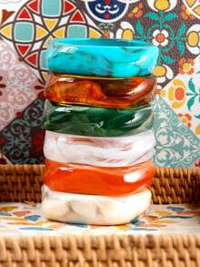 Betykuku 1/3/6 Peças Pulseiras de Estilo Europeu e Americano Estilo INS, Acessório Casual Diário, Presente para Mulheres e Meninas - OBRIGADO - Visão 12