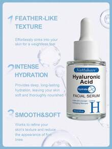 玻尿酸舒缓精华液，深层修护保湿，抗衰老，玻尿酸面部精华，减少皱纹，面部护理 - Hyaluronic Acid - 查看 2