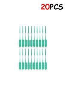 40/20/5PCS 软橡胶牙间刷 - 直型牙间刷 - 正畸牙间刷 - 一次性牙间清洁棒 - 操作简单 - 外出携带方便。 - 彩色 - 查看 7