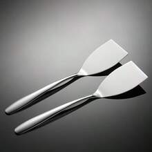 2把/1把高品质不锈钢厨房铲 - 非常适合翻炒、盛菜和烹饪 - 彩色 - 查看 3