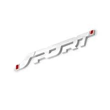 Metal Car Sport Sticker Car Sport Emblems 3D Premium Car Side Fender Rear Trunk Emblem Logo Badge Decals Car Exterior Decoration Accessories Car Emblem Fit For All Cars Bumper Window - Bạc sáng - Xem 1