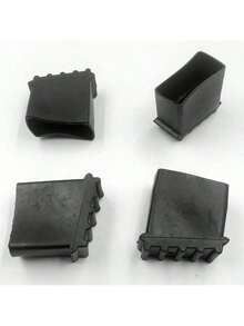 4个黑色橡胶梯脚垫，25*50mm，橡胶防滑，适用于折叠梯、家居装修和一般维护 - C - 查看 8