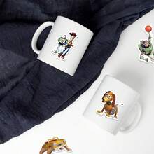 Disney 50pcs Toy Story Stickers, Creative Graffiti Stickers, Office Supplies, Mobile Phone And Computer Stickers, High-Quality, Beautiful And Cool Stickers, Fun And Classic Colorful Cartoon Design, Gift Decoration, Phone Case Decoration, Reusable, Colorful Cartoon Design, Suitable For Water Bottles, Skateboards, Mobile Phones, Etc., Perfect For School Supplies And A Great Gift For Holidays. - 50pcs - View 7