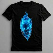 Suffix Skull T-Shirt Premium Shirt 100% Cotton Promotional Price Men's Women's Casual T-Shirt Streetwear - BLACK-EST 08 - 查看 1