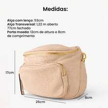 Compact Women's Handbag With Elegant Design And Smart Organization. - Bege - View 7