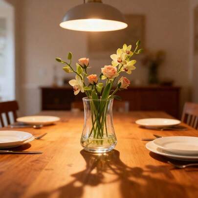 Clear Glass Bottle Is Suitable For Hydroponic Plants, Vases, Artificial Flowers, Lawn Garden Miniature Landscape Decoration, Home Living Room And Office Decoration, And Decorations For Valentine's Day, Ramadan, And Holiday Parties.