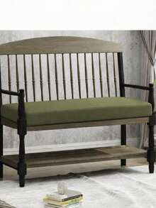 室内外防紫外线长凳垫 – 黑色，100*50*8 厘米 | 土耳其椅垫 - 墨綠色 - 查看 3