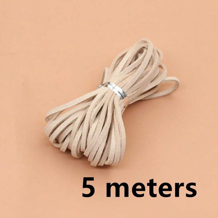 5米 2.5毫米扁平仿麂皮编织绳 韩式绒面革线绳 DIY项链首饰制作材料 - 仿麂皮繩 - 查看 14