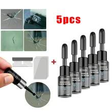rayhong DIY Windshield Repair Kit Powerful Quick Fix Cracked Windscreen Restore Resin Sealer Car Window Glass Phone Screen Scratch Chips Star-Shaped Crack Nano Repair Protective Fluid Curing Glue - Windshield Repair Kit - View 1