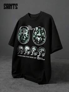 Men Outdoor Tees & Tanks - Black - View 1