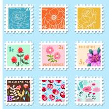 2-Inch/50mm Square Stamp Punch Cutter Tool, Fashionable Stamp Floral Square Pattern, Portable For Paper Crafts, Cards, Scrapbooking, Students - 2-inch 50mm Stamp Puncher - View 5