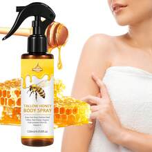 SUMIFANG 120毫升蜂蜡蜂蜜身体喷雾，深层锁水，形成保护屏障。清爽不黏腻，散发怡人香气。蜂蜡和蜂蜜滋养肌肤，令全身肌肤焕发自然光泽，散发迷人香气。只需轻轻一喷，即可实现深层补水、修复肌肤屏障和消炎三重功效。 - 椰子油 - 查看 5