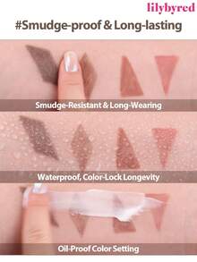 lilybyred K-Beauty Starry Sky Eyeliner Pen, AM9 To PM9 Smooth Gel Eyeliner Pencil, 2mm Fine Gel Eyeliner, Metal Tip, Easy To Use, Pigmented, Nourishing, Waterproof, Sweat-Proof, Korean Makeup - 01 霧面黑 - 查看 5