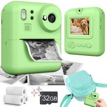 Children's Instant Print Camera 1080P HD Digital Camera With Video Recording And Printing Function, Suitable For Boys And Girls, Made In China, 4 Colors Available, Can Doodle With Friends, Create Unique Colors In Photos, Capture Beautiful Moments, Christmas Birthday Gift - QJH-z700 - Multicolor - View 21
