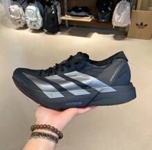 Adidas Giày chạy bộ marathon nam ADIZERO ADIOS PRO 4 - Đen/Bạc - Xem 4