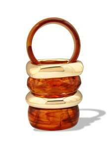 Betykuku 1/3/6 Peças Pulseiras de Estilo Europeu e Americano Estilo INS, Acessório Casual Diário, Presente para Mulheres e Meninas - OBRIGADO - Visão 8