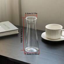 8pcs Transparent Plastic Vases, Suitable For Various Flower Bouquets And DIY Decorations, Applicable For Tabletop, Wedding, Home, Party And Other Floral Decoration - View 5