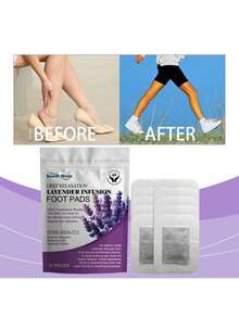 20pcs Deep Cleaning Foot Patches, Natural Bamboo Vinegar And Ginger Powder Foot Pads, For Foot Care, Adhesive Sheets, Warm And Relaxing After Foot Bath While Sleeping, Foot Care Foot Patches - 1 Item - View 2