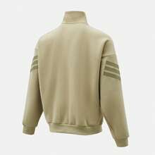 Adidas 男士 M FI 3S TT 针织连帽夹克 KD5236 - 綠色 - 查看 2