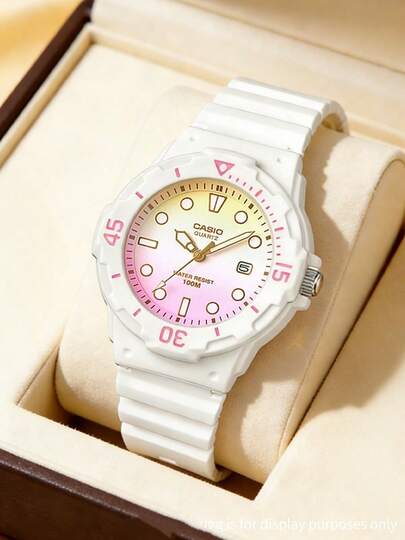 Casio Ladies'/Men's Quartz Watch Made Of Rubber Suitable For Daily Wear, Macron Color Series LRW-200H-7E2/LRW-200H-9E/ LRW-200H-4C/LRW-200H-3C/LRW-200H-7E1/LRW-200H-9E2/LRW-200H-7B/LRW-200H-4E2