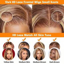 Straight Wigs Human Blended Hair 13x6 13x4 5x5Lace Front Wigs Human Blended Hair Pre Plucked 200 Density HD Lace Frontal Wigs Human Blended Hair For Women Glueless Wigs Human Blended Hair Natural Black 28 Inch - SP4/27 - View 5