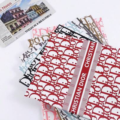 M.Dior 10pcs Waterproof Floral Wrapping Paper, Fashionable And Elegant For Valentine's Day, Mother's Day, Christmas, Wedding, Birthday, Anniversary, Graduation, Bridal Shower, Party Gifts, Proposal Packaging. Suitable For DIY Decoration, Gift Wrapping And Floral Arrangement, Ideal For Florists And Home Use. With Premium Texture And Stylish Design, Applicable For Various Occasions And Holiday Gifts.